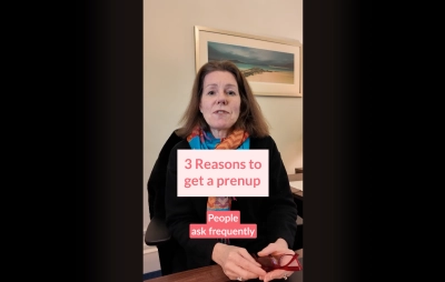 3 reasons to get a prenup