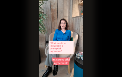 What should be included in a comprehensive prenuptial agreement?