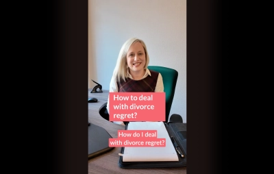 How to deal with divorce regret?