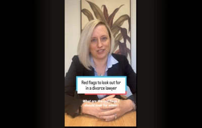 Red flags to look out for in a divorce lawyer