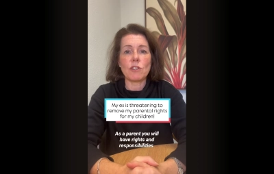 My ex is threatening to remove my parental rights for my children!