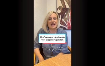 Here's why you can claim on your ex spouse's pension?