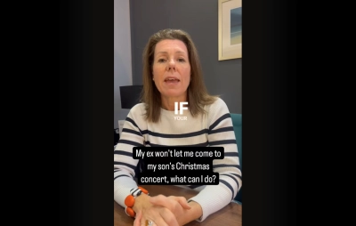 My ex won't let me come to my son's Christmas concert, what can I do?