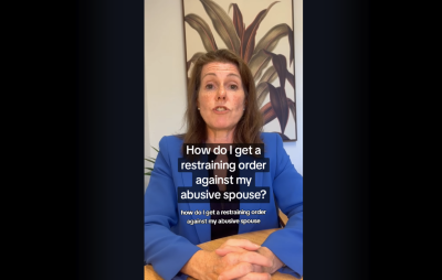 How do I get a restraining order against my abusive spouse?