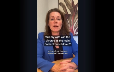 Will my wife win the divorce as the main carer of our children?