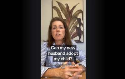 Can my new husband adopt my child?