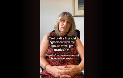 Can I draft a financial agreement with my spouse after I get married?