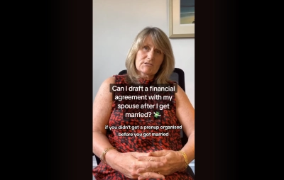Can I draft a financial agreement with my spouse after I get married?