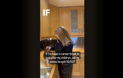 If you’ve taken a career break to look after your children, will your assets be split 50/50?