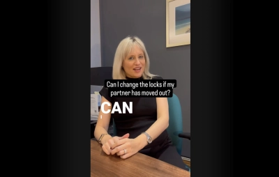 Hayley advises on when you should and shouldn't change the locks if your ex-partner has moved out