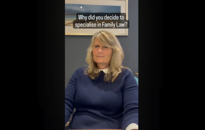 Why did you decide to specialise in Family Law?