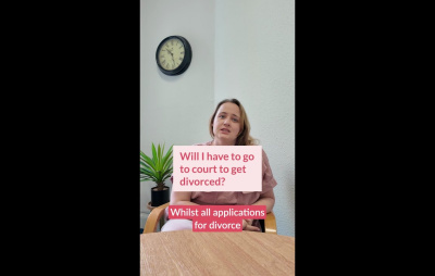 Will I have to go to court to get divorced?