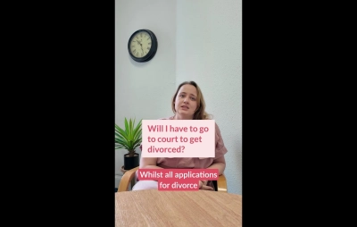 Will I have to go to court to get divorced?